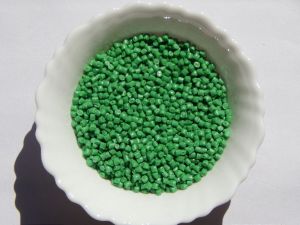 Green HDPE Blow Grade Granules