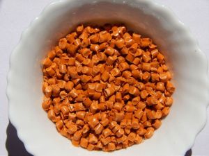 Orange PP Granules